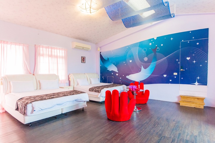 海洋之心四人套房